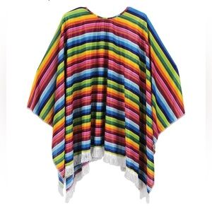 Nwt-Halloween costume- Mexican Serape- OSFA